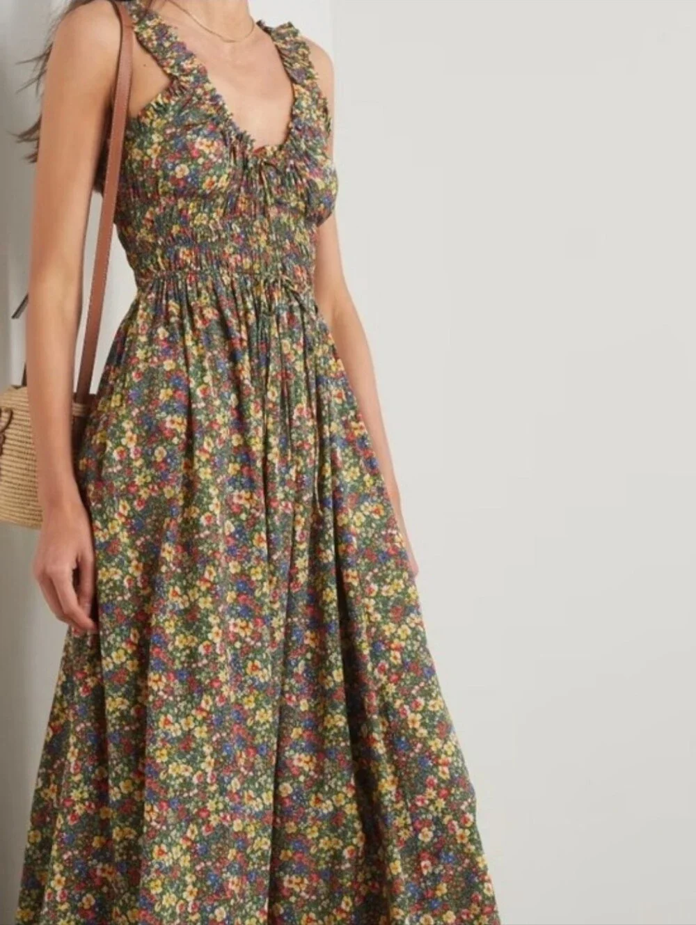 Doen emmaretta dress in green valley, medium - Picture 2 of 8